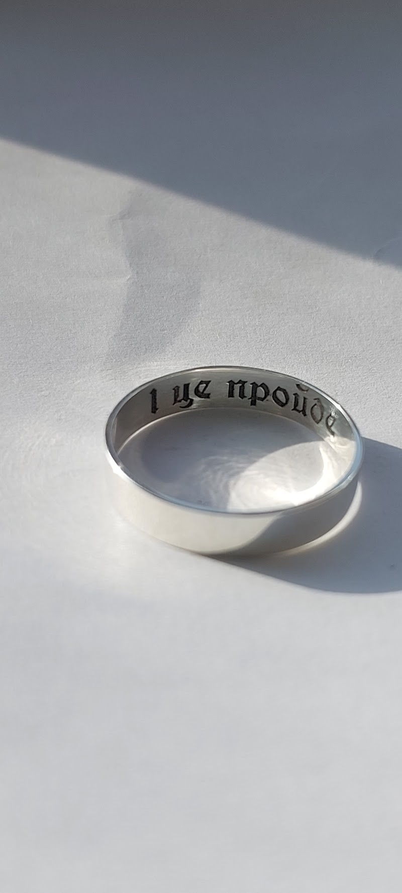 Каблучка «Пройти усе» зі срібла 925 — фото 3