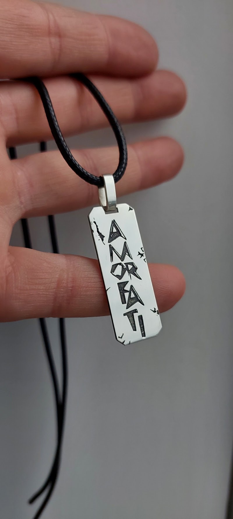 Підвіска «Amor Fati» зі срібла 925 — фото 4