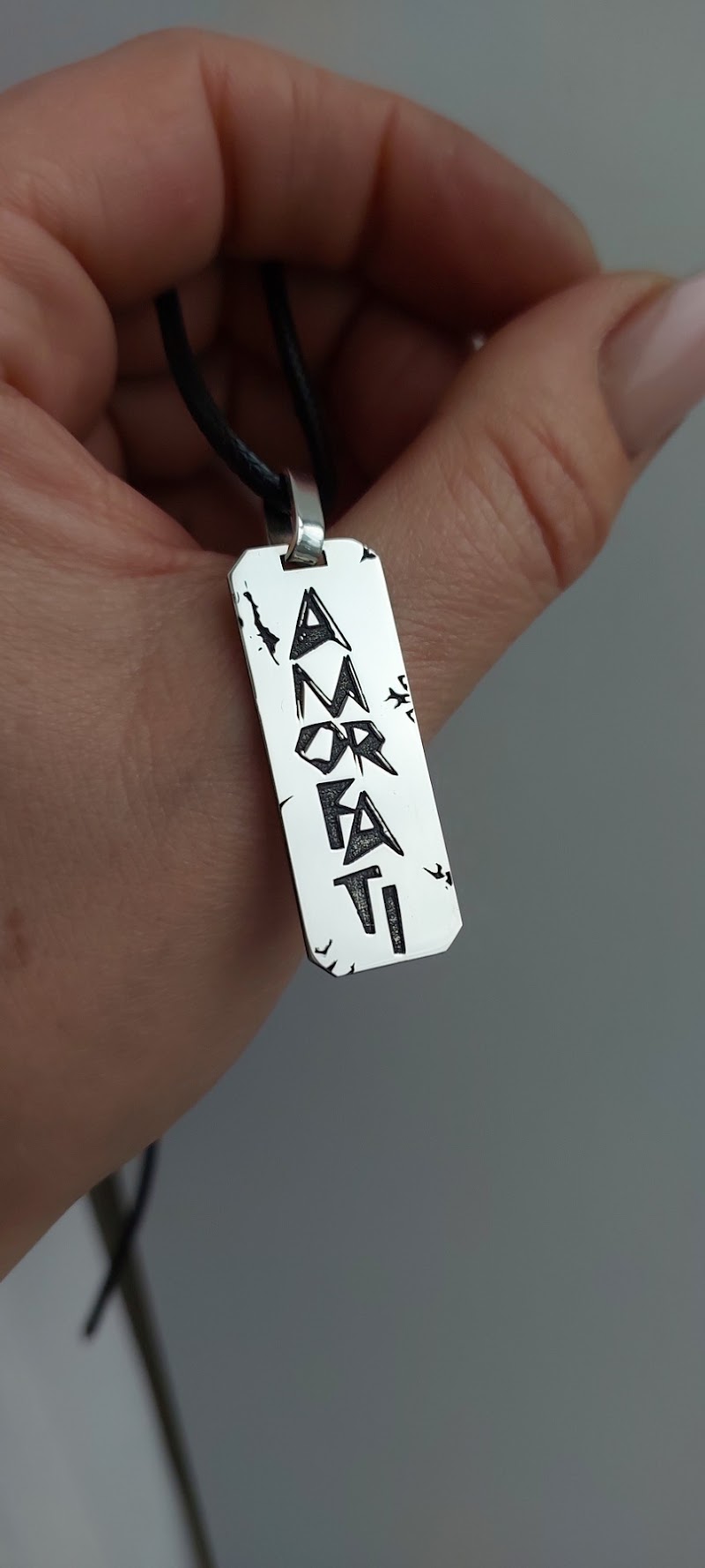 Підвіска «Amor Fati» зі срібла 925 — фото 3