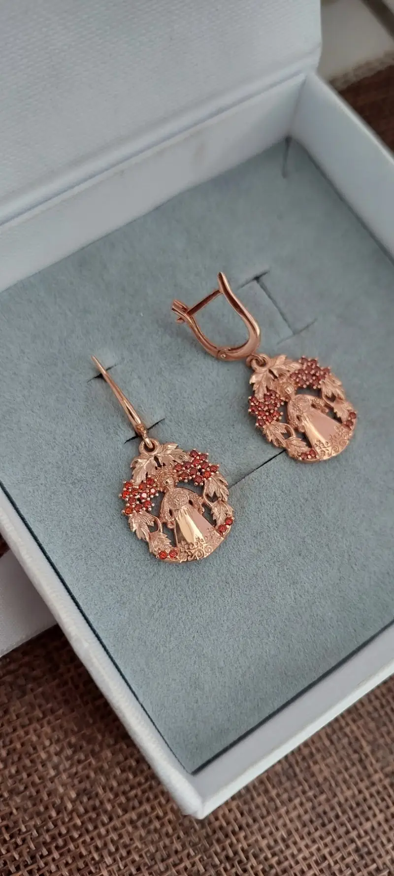 Сережки «Берегиня» зі срібла 925