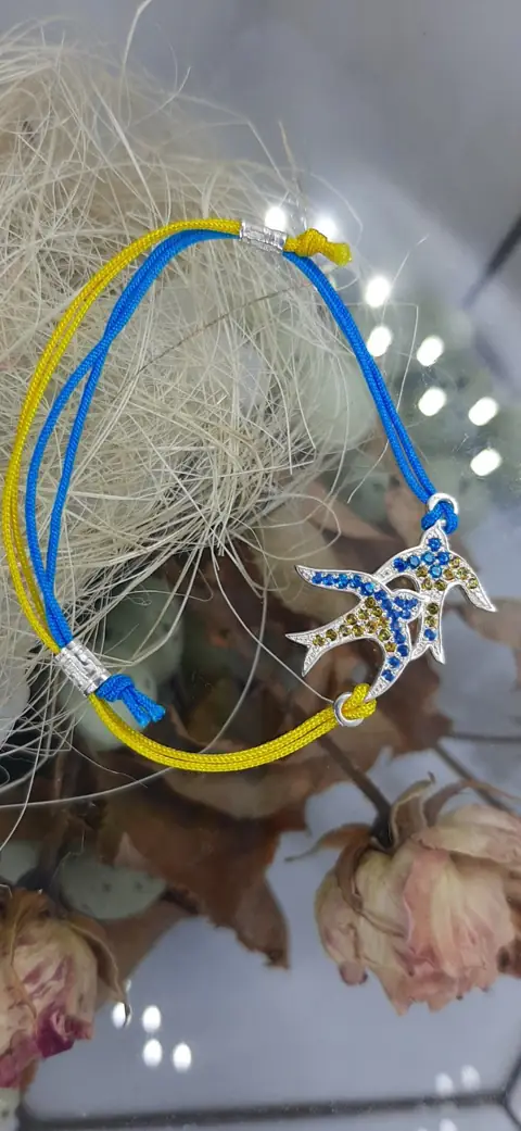 Підвіска «Ластівки» зі срібла 925 — фото 10
