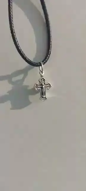 Хрестик зі срібла 925