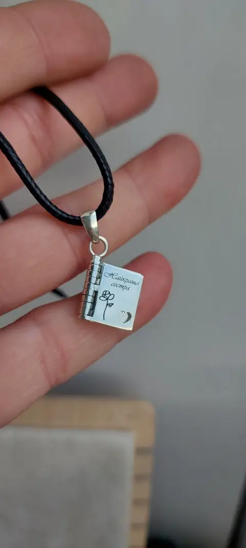 Підвіска «Книжечка» зі срібла 925 — фото 6