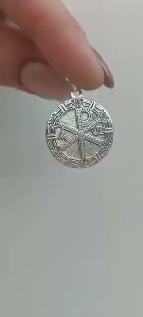 Підвіска «Срібна Хризма» зі срібла 925 — фото 4