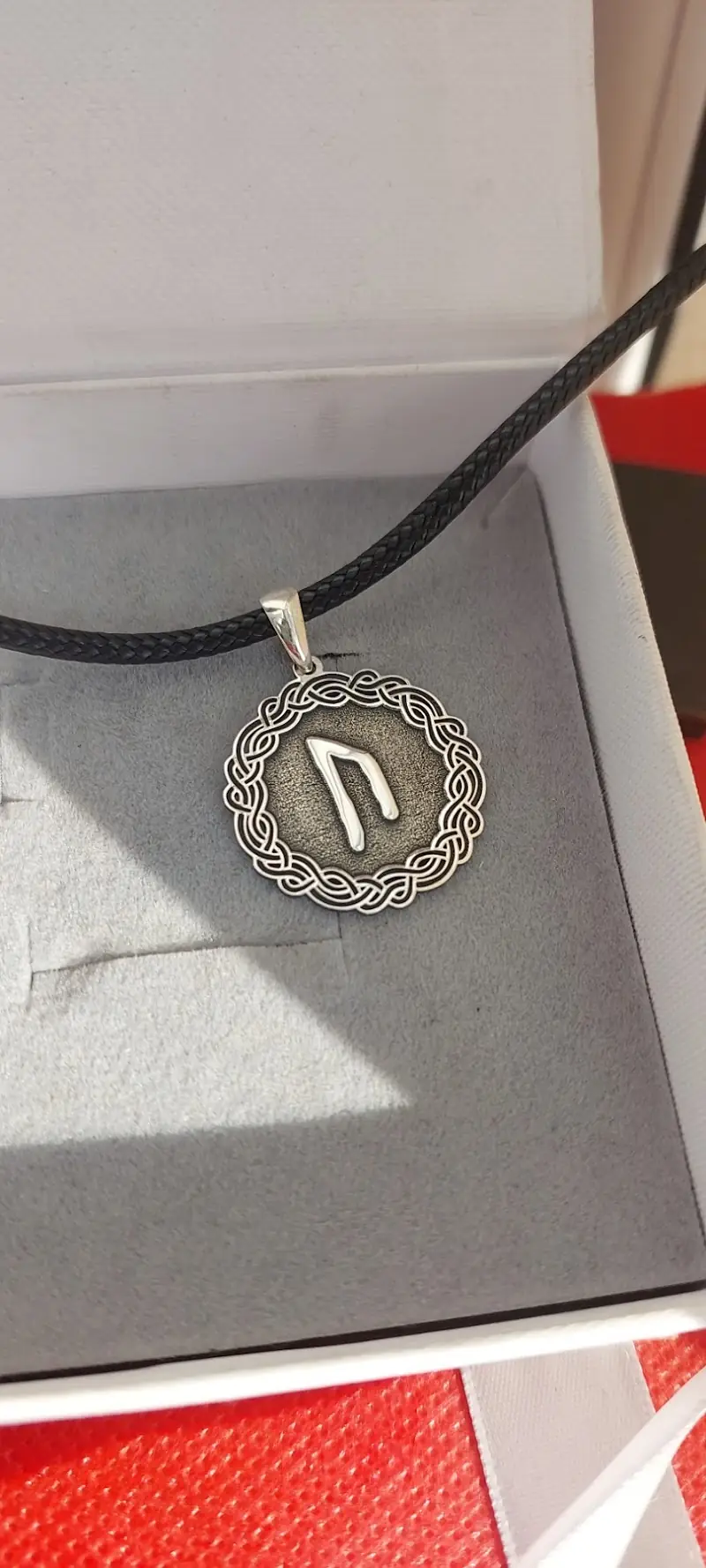 Підвіска «Руна» зі срібла 925