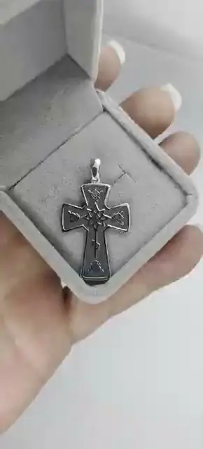 Хрест Козацький зі срібла 925